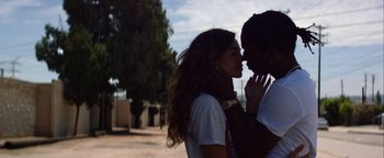 Movie still from “A$AP Rocky - Everyday” (2015), directed by Manu Cossu – Close Up shot, Overhead angle