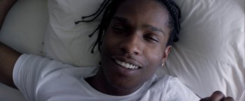 Movie still from “A$AP Rocky - Everyday” (2015), directed by Manu Cossu – Close Up shot, Overhead angle