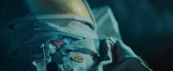 Movie still from “David Bowie - Blackstar” (2015), directed by Johan Renck – Extreme Close Up shot, Overhead angle