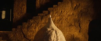 Movie still from “David Bowie - Blackstar” (2015), directed by Johan Renck – Extreme Close Up shot, High angle