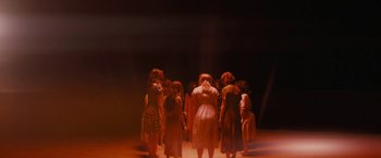 Movie still from “David Bowie - Blackstar” (2015), directed by Johan Renck – Wide shot, High angle