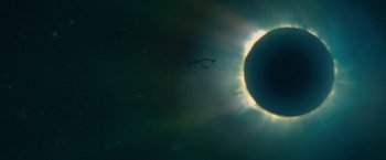 Movie still from “David Bowie - Blackstar” (2015), directed by Johan Renck – Extreme Wide shot, Overhead angle