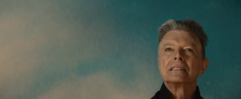 Movie still from “David Bowie - Blackstar” (2015), directed by Johan Renck – Close Up shot, Low angle