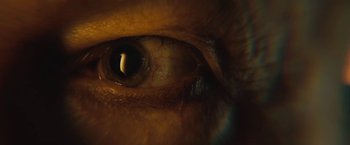 Movie still from “David Bowie - Blackstar” (2015), directed by Johan Renck – Extreme Close Up shot, Overhead angle
