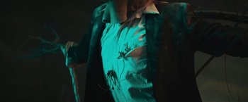 Movie still from “David Bowie - Blackstar” (2015), directed by Johan Renck – Extreme Close Up shot, High angle