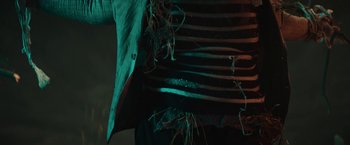 Movie still from “David Bowie - Blackstar” (2015), directed by Johan Renck – Extreme Close Up shot, Low angle