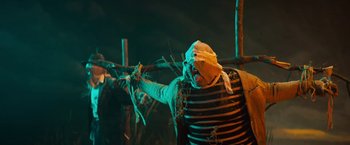 Movie still from “David Bowie - Blackstar” (2015), directed by Johan Renck – Medium shot, Low angle