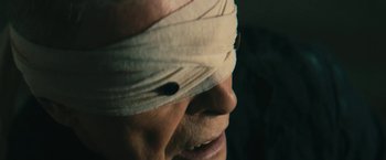 Movie still from “David Bowie - Blackstar” (2015), directed by Johan Renck – Extreme Close Up shot, High angle