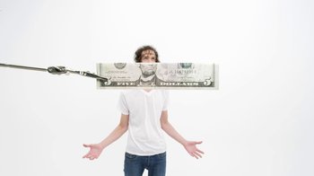 Movie still from “Darwin Deez - The Mess She Made” (2015), directed by Oscar Hudson – Medium shot, Low angle