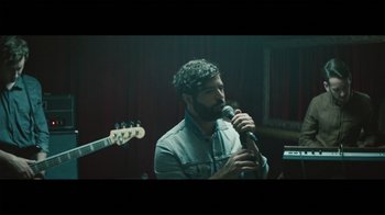 Movie still from “Foals - Give It All” (2015), directed by Nabil Elderkin – Medium shot, Over the shoulder angle