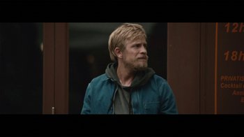 Movie still from “Foals - Give It All” (2015), directed by Nabil Elderkin – Medium shot, Low angle