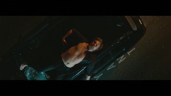 Movie still from “Foals - Give It All” (2015), directed by Nabil Elderkin – Medium shot, Overhead angle