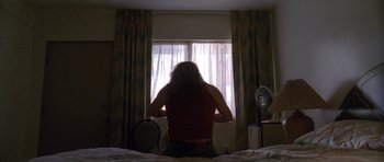 Movie still from “Florence & The Machine - Delilah” (2015), directed by Vincent Haycock – Wide shot, Low angle