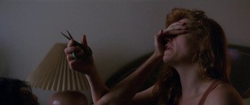 Movie still from “Florence & The Machine - Delilah” (2015), directed by Vincent Haycock – Close Up shot, Low angle
