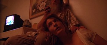 Movie still from “Florence & The Machine - Delilah” (2015), directed by Vincent Haycock – Medium shot, High angle