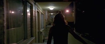 Movie still from “Florence & The Machine - Delilah” (2015), directed by Vincent Haycock – Wide shot, Low angle