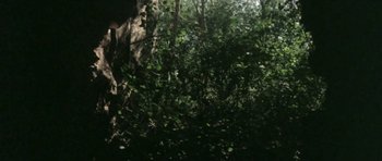 Movie still from “Florence & The Machine - Delilah” (2015), directed by Vincent Haycock – Wide shot, Low angle