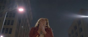 Movie still from “Florence & The Machine - Delilah” (2015), directed by Vincent Haycock – Medium shot, Low angle