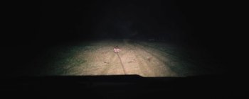 Movie still from “Gilligan Moss - Ceremonial” (2015), directed by Oscar Hudson – Extreme Wide shot, High angle