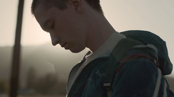 Movie still from “Cold Specks - Neuroplasticity” (2015), directed by Young Replicant – Close Up shot, Low angle