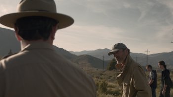 Movie still from “Cold Specks - Neuroplasticity” (2015), directed by Young Replicant – Medium shot, Over the shoulder angle