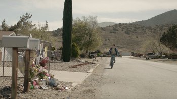 Movie still from “Cold Specks - Neuroplasticity” (2015), directed by Young Replicant – Extreme Wide shot, High angle