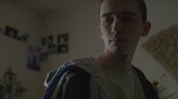 Movie still from “Cold Specks - Neuroplasticity” (2015), directed by Young Replicant – Close Up shot, Low angle