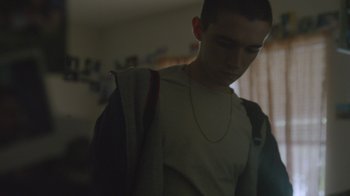 Movie still from “Cold Specks - Neuroplasticity” (2015), directed by Young Replicant – Close Up shot, Low angle