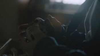 Movie still from “Cold Specks - Neuroplasticity” (2015), directed by Young Replicant – Extreme Close Up shot, High angle