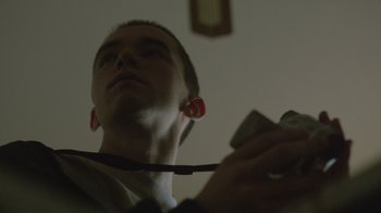 Movie still from “Cold Specks - Neuroplasticity” (2015), directed by Young Replicant – Extreme Close Up shot, Low angle