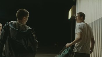 Movie still from “Cold Specks - Neuroplasticity” (2015), directed by Young Replicant – Medium shot, Low angle