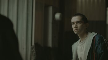 Movie still from “Cold Specks - Neuroplasticity” (2015), directed by Young Replicant – Close Up shot, Low angle