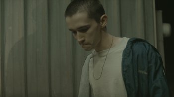 Movie still from “Cold Specks - Neuroplasticity” (2015), directed by Young Replicant – Close Up shot, High angle