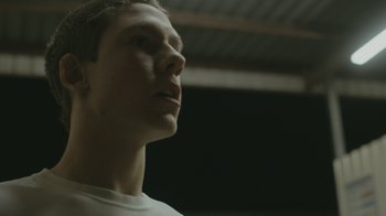 Movie still from “Cold Specks - Neuroplasticity” (2015), directed by Young Replicant – Close Up shot, Low angle