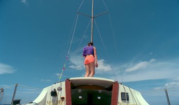 Movie still from “Lord Echo - Molten Lava” (2015), directed by Thunderlips – Wide shot, Low angle