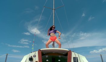 Movie still from “Lord Echo - Molten Lava” (2015), directed by Thunderlips – Wide shot, Low angle