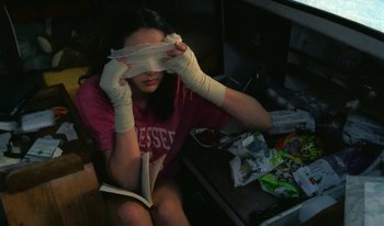 Movie still from “Lord Echo - Molten Lava” (2015), directed by Thunderlips – Medium shot, High angle