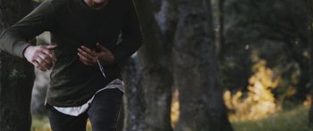 Movie still from “Alt-J - Hunger of the Pine” (2015), directed by Nabil Elderkin – Medium shot, High angle