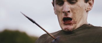 Movie still from “Alt-J - Hunger of the Pine” (2015), directed by Nabil Elderkin – Extreme Close Up shot, Over the shoulder angle