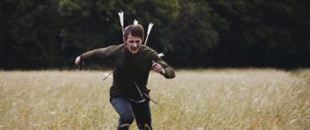 Movie still from “Alt-J - Hunger of the Pine” (2015), directed by Nabil Elderkin – Medium shot, Over the shoulder angle