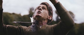 Movie still from “Alt-J - Hunger of the Pine” (2015), directed by Nabil Elderkin – Close Up shot, Over the shoulder angle