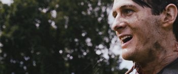 Movie still from “Alt-J - Hunger of the Pine” (2015), directed by Nabil Elderkin – Close Up shot, Low angle