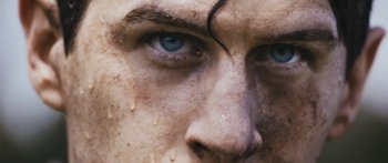 Movie still from “Alt-J - Hunger of the Pine” (2015), directed by Nabil Elderkin – Extreme Close Up shot, Low angle