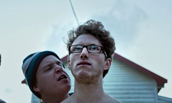 Movie still from “Sheep Dog & Wolf - Breathe” (2015), directed by Thunderlips – Close Up shot, Low angle