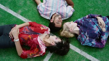 Movie still from “The Leers - I Can’t Cope” (2015), directed by Thunderlips – Medium shot, Overhead angle