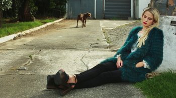 Movie still from “The Leers - I Can’t Cope” (2015), directed by Thunderlips – Wide shot, Low angle
