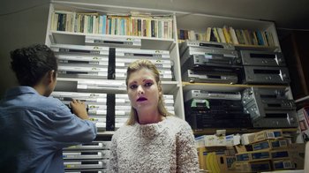 Movie still from “The Leers - I Can’t Cope” (2015), directed by Thunderlips – Medium shot, Low angle