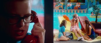Movie still from “LarzRanda - Lifeguard” (2015), directed by Thunderlips – Medium shot, High angle