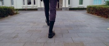 Movie still from “LarzRanda - Lifeguard” (2015), directed by Thunderlips – Wide shot, Low angle