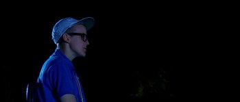 Movie still from “LarzRanda - Lifeguard” (2015), directed by Thunderlips – Close Up shot, Low angle
